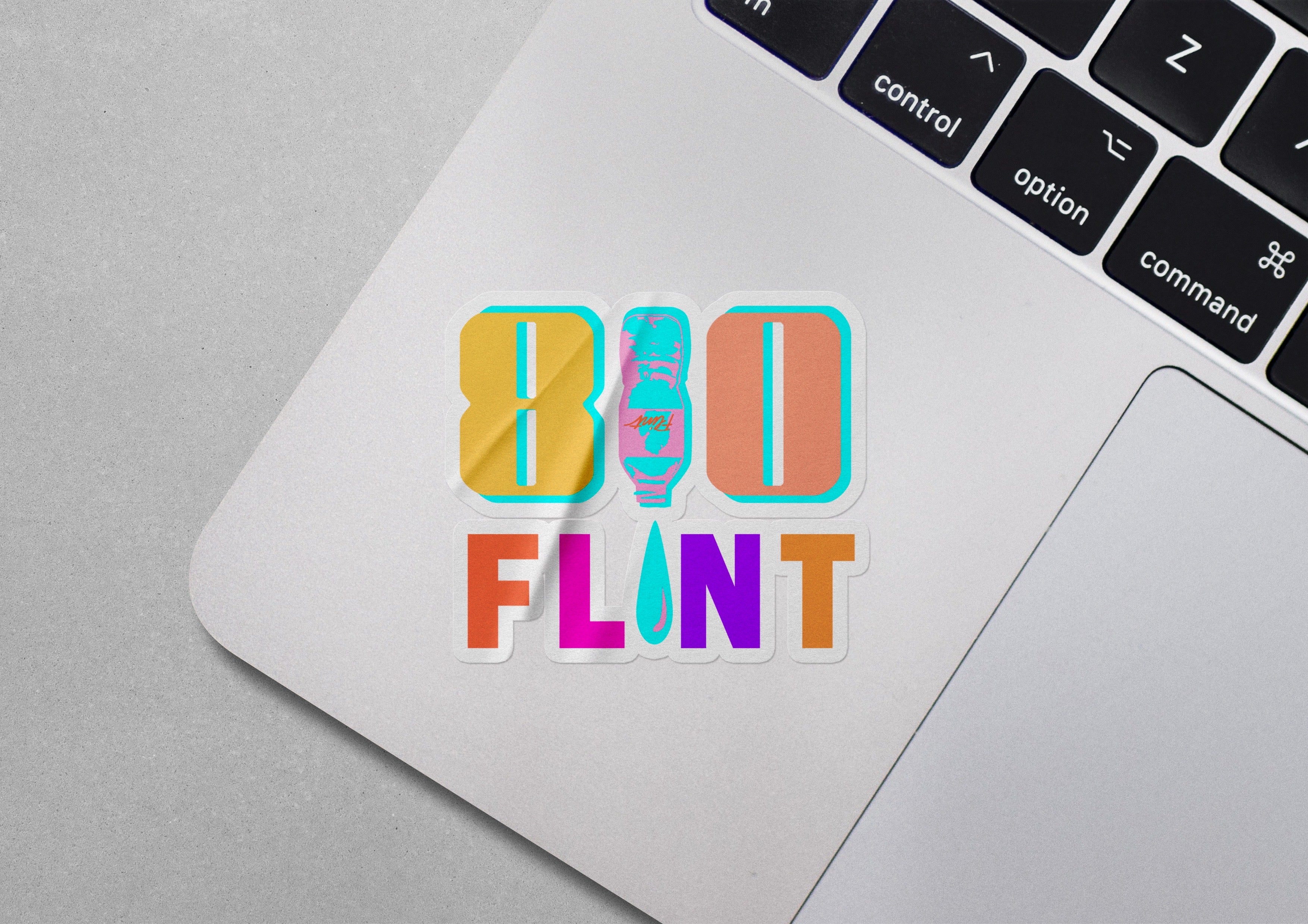 810 Flint Sticker